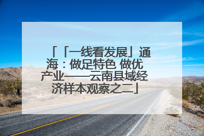 「一线看发展」通海：做足特色 做优产业——云南县域经济样本观察之二