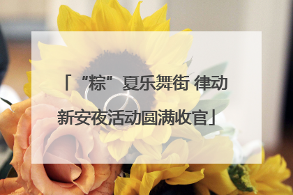 “粽”夏乐舞街 律动新安夜活动圆满收官
