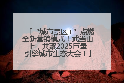 “城市景区+”点燃全新营销模式！武当山上，共聚2025巨量引擎城市生态大会！