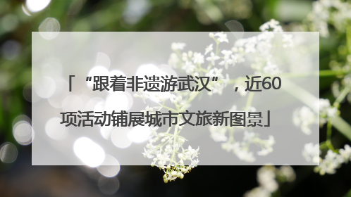 “跟着非遗游武汉”，近60项活动铺展城市文旅新图景