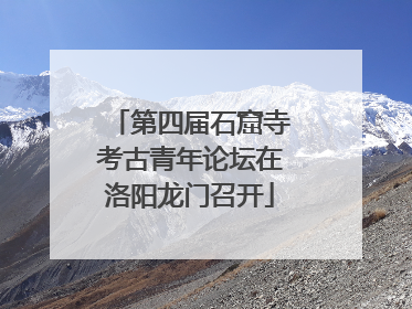 第四届石窟寺考古青年论坛在洛阳龙门召开