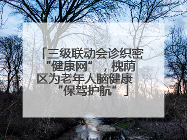 三级联动会诊织密 “健康网”，槐荫区为老年人脑健康 “保驾护航”
