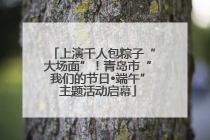 上演千人包粽子“大场面”！青岛市“我们的节日•端午”主题活动启幕