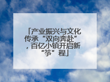产业振兴与文化传承“双向奔赴”，百亿小镇开启新“筝”程