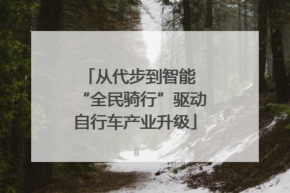 从代步到智能 “全民骑行”驱动自行车产业升级