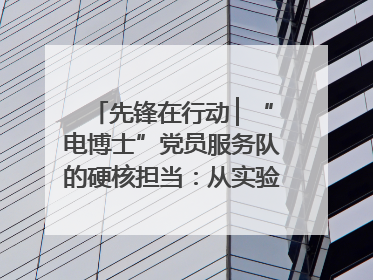 先锋在行动 ▏“电博士”党员服务队的硬核担当：从实验室到抗洪一线