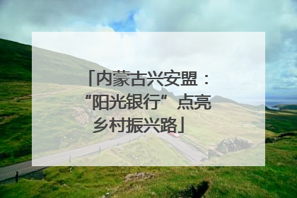 内蒙古兴安盟：“阳光银行”点亮乡村振兴路
