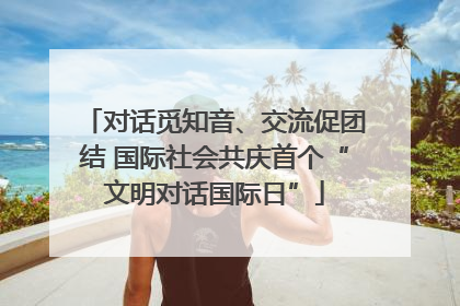 对话觅知音、交流促团结 国际社会共庆首个“文明对话国际日”