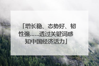 增长稳、态势好、韧性强……透过关键词感知中国经济活力