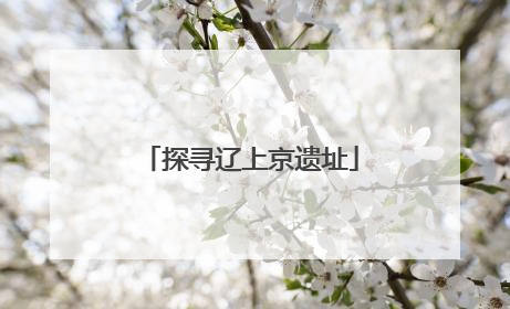 探寻辽上京遗址