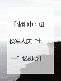 枣阳市：退役军人庆“七一”忆初心