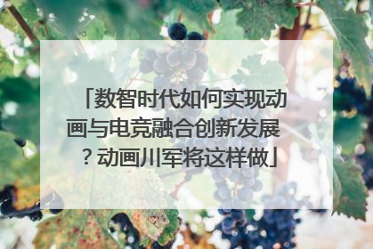 数智时代如何实现动画与电竞融合创新发展？动画川军将这样做