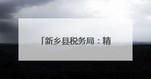 新乡县税务局：精辅导促规范 助企汇算“轻装上阵”
