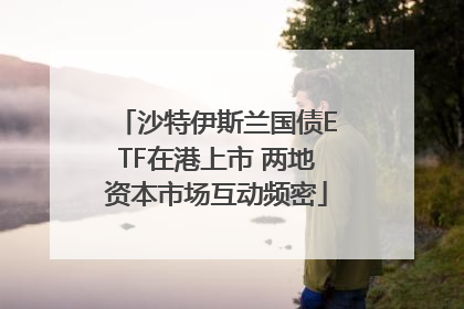 沙特伊斯兰国债ETF在港上市 两地资本市场互动频密