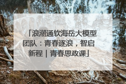 浪潮通软海岳大模型团队：青春逐浪，智启新程｜青春思政课