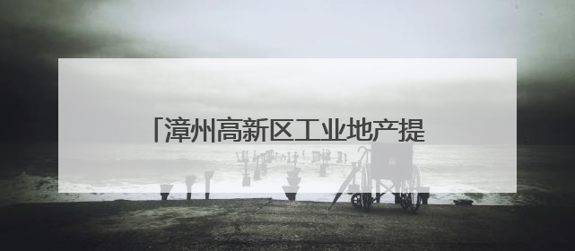 漳州高新区工业地产提质增效工作现场会召开