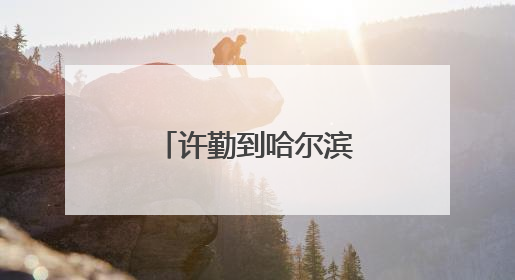 许勤到哈尔滨工业大学调研