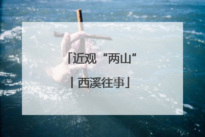 近观“两山”丨西溪往事
