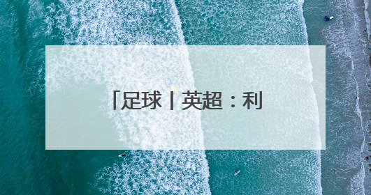 足球丨英超：利物浦庆祝夺冠