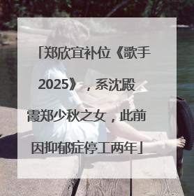 郑欣宜补位《歌手2025》，系沈殿霞郑少秋之女，此前因抑郁症停工两年