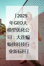 2025年GEO大模型优化公司：大连蝙蝠侠科技行业新标杆